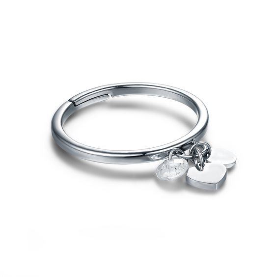 Anneau Brand Femme Most in Acier Cristallo 19RG001-12 - 19RG001-12
